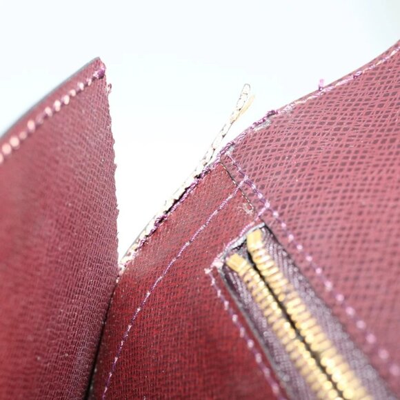 LOUIS VUITTON Taiga Monceau 28 Hand Bag 2way Acajou - Picture 10 of 16